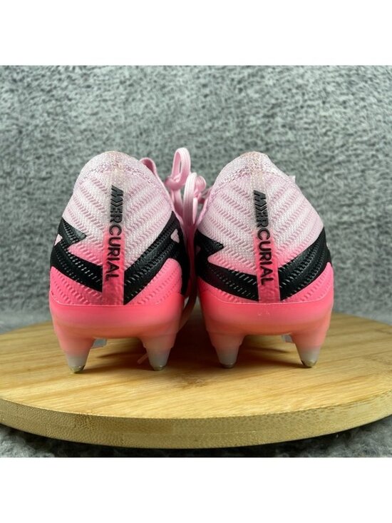 Nike Zoom Mercurial Vapor 15 Elite SG Pro Soccer Size 9.5 Men Pink FD0253-601 main image 7